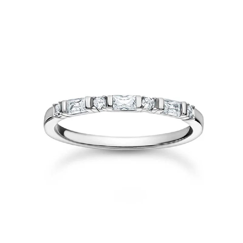 Thomas Sabo Sterling Silver Fine Cubic Zirconia Ring