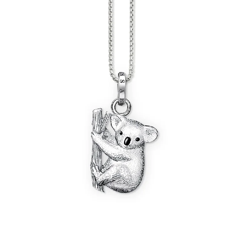 Thomas Sabo Sterling Silver Koala Special Edition Pendant on 45cm Chain