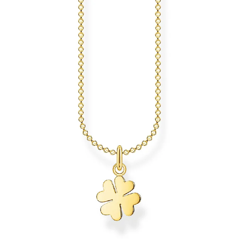 Tomas Sabo Charm Club Clover Necklace 45cm