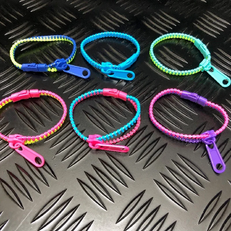 Zipper Fidget Bracelets